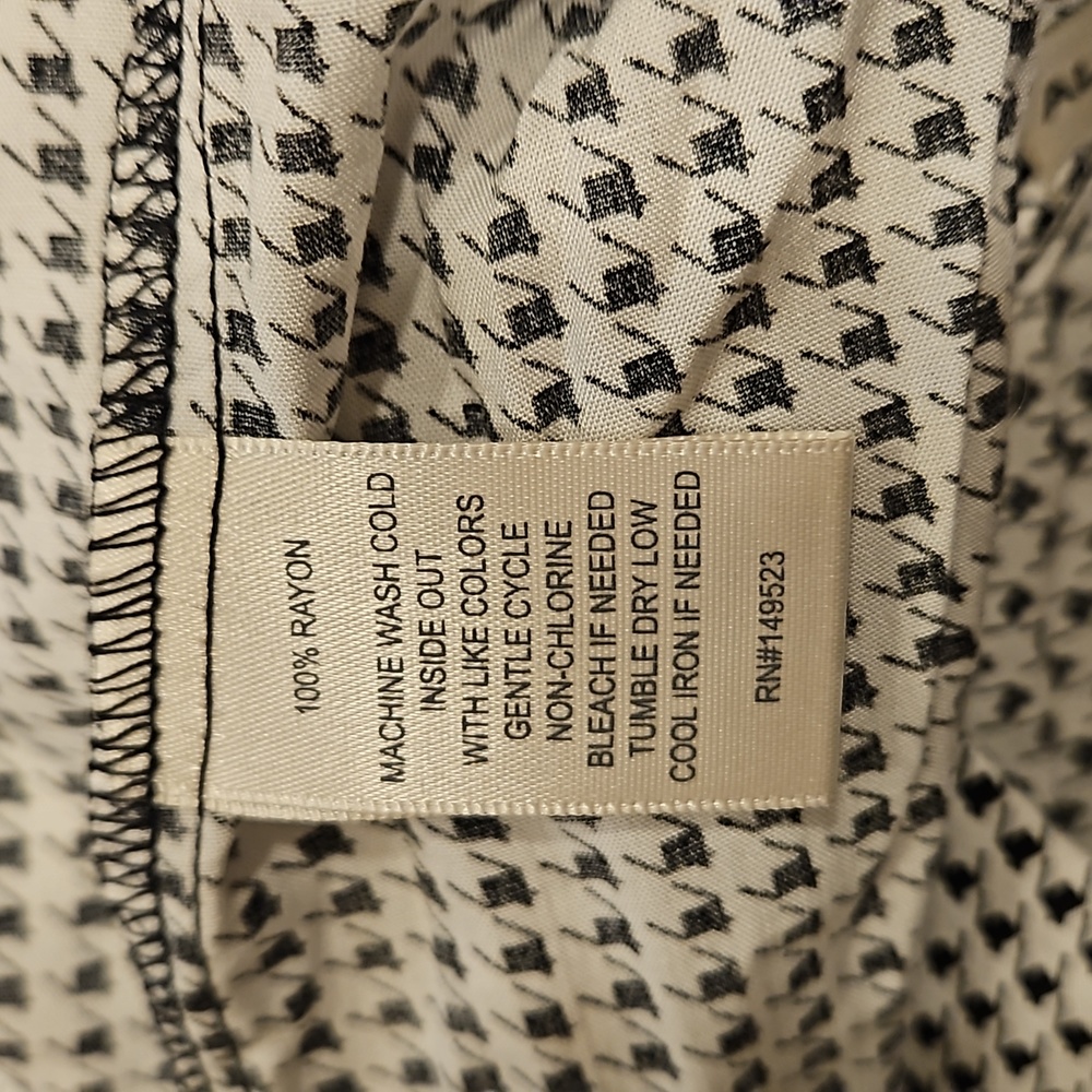 Alexander Jordan Black and White Blouse - Picture 7 of 7